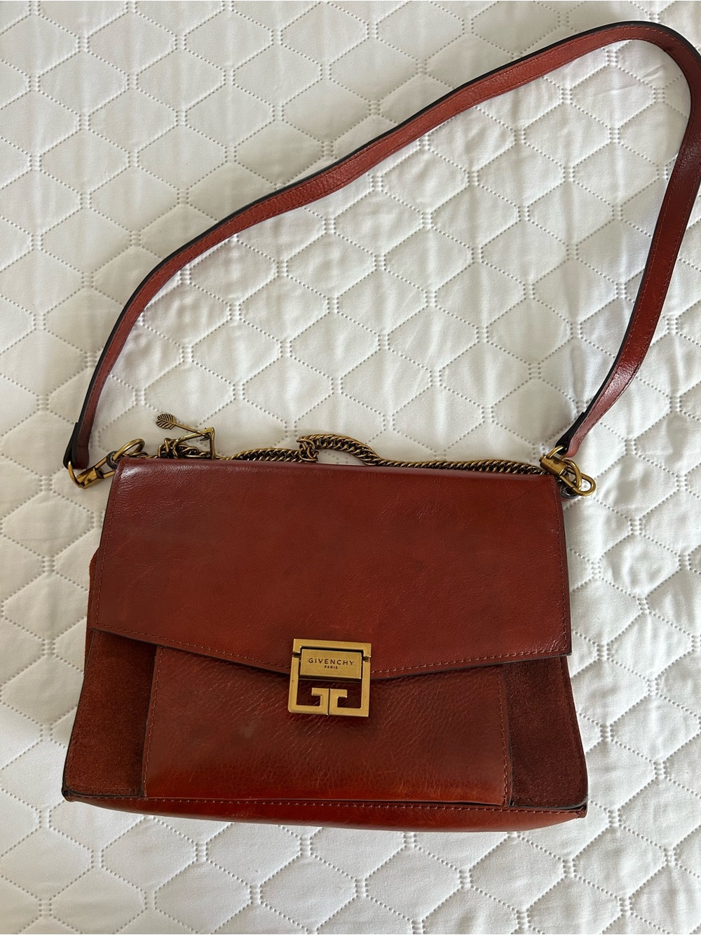 Givenchy GV3 Shoulder Bag with Gold Hardware